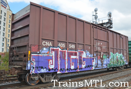 Car/wagon CNA405549 right side / coté droit